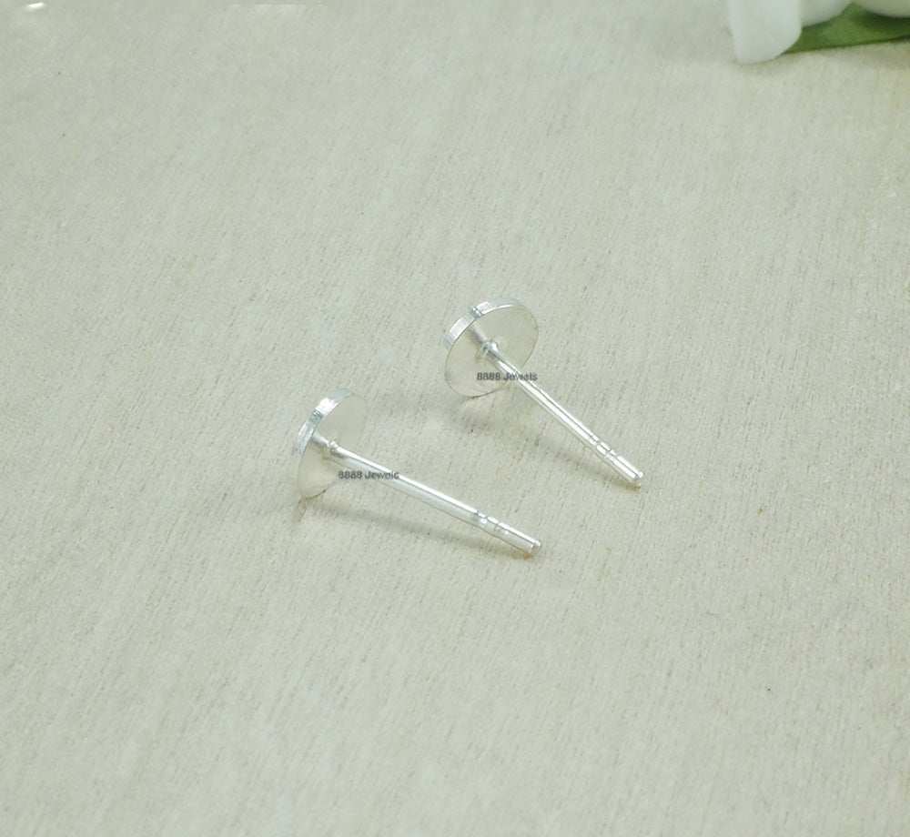Circle Sterling Silver Earrings 01003