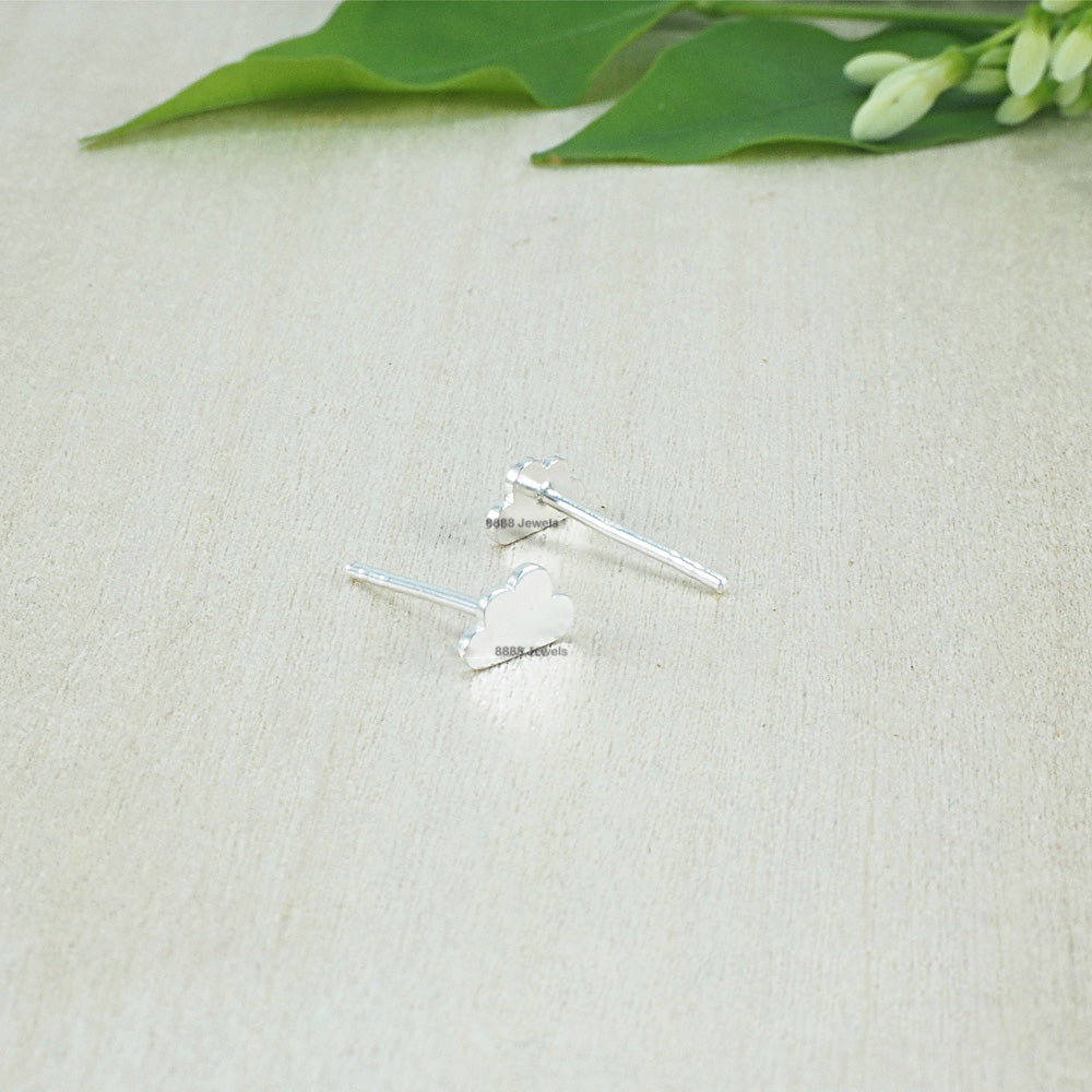 Cloud Sterling Silver Earrings 02015