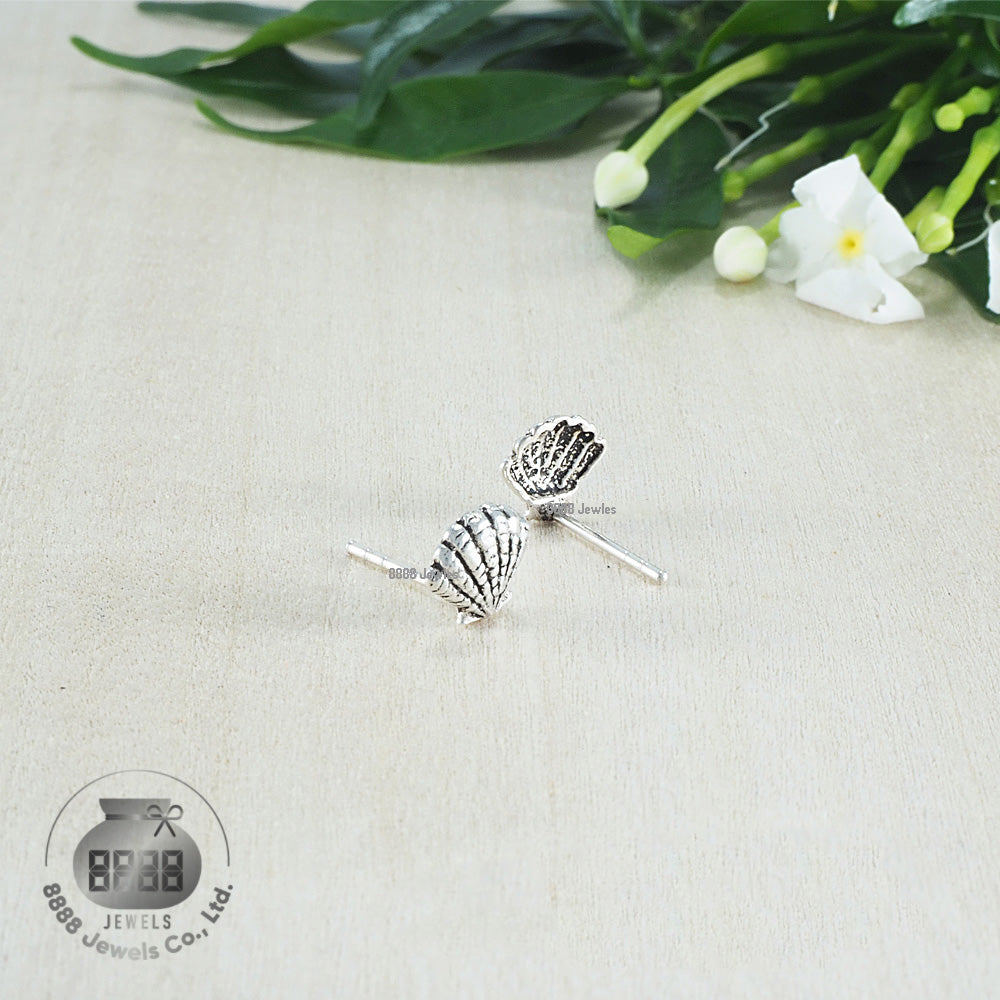 Shell Sterling Silver Earrings 03019