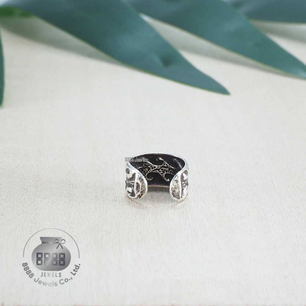 Wave Sterling Silver Ear Cuff 052011