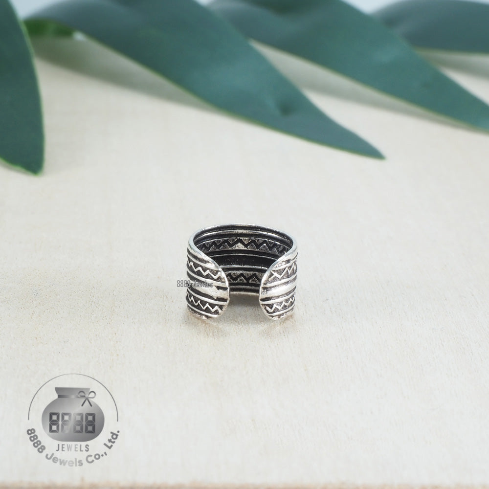 Pattern Sterling Silver Ear Cuff 052020