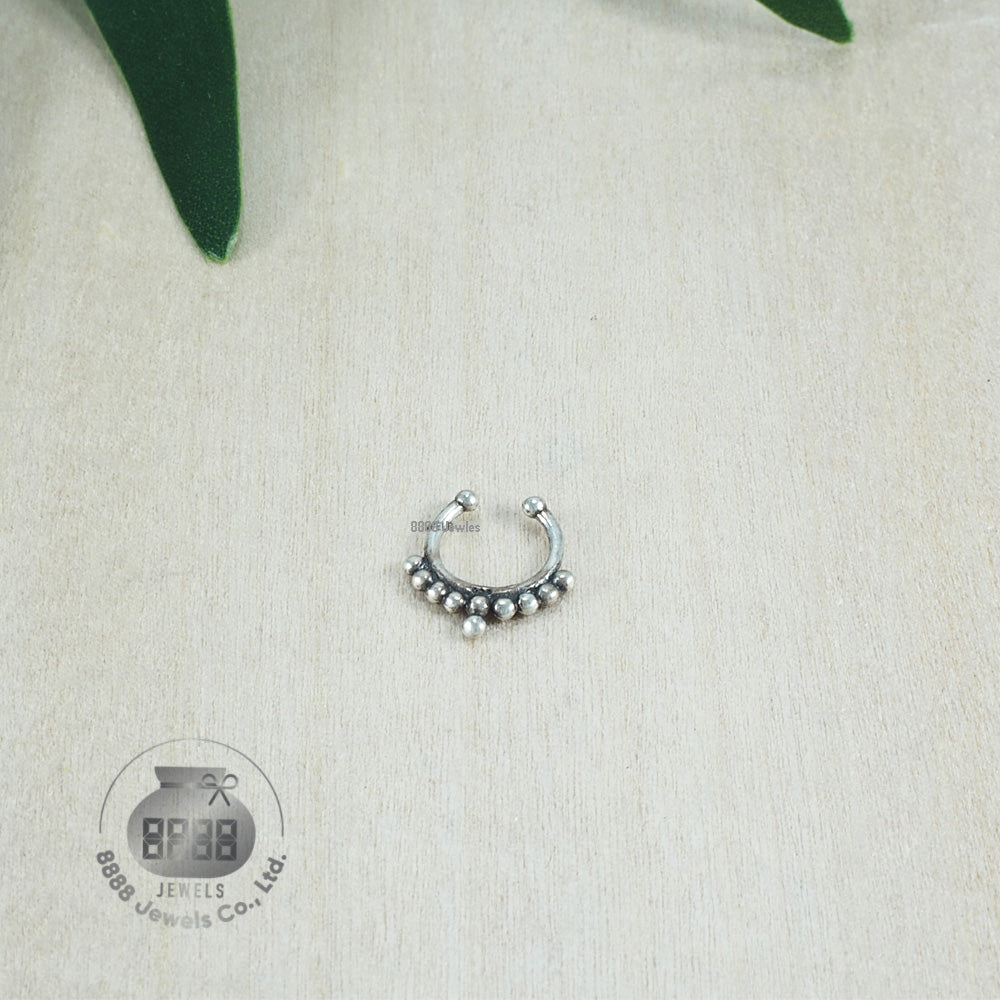Bali Sterling Silver Nose Clip 07019
