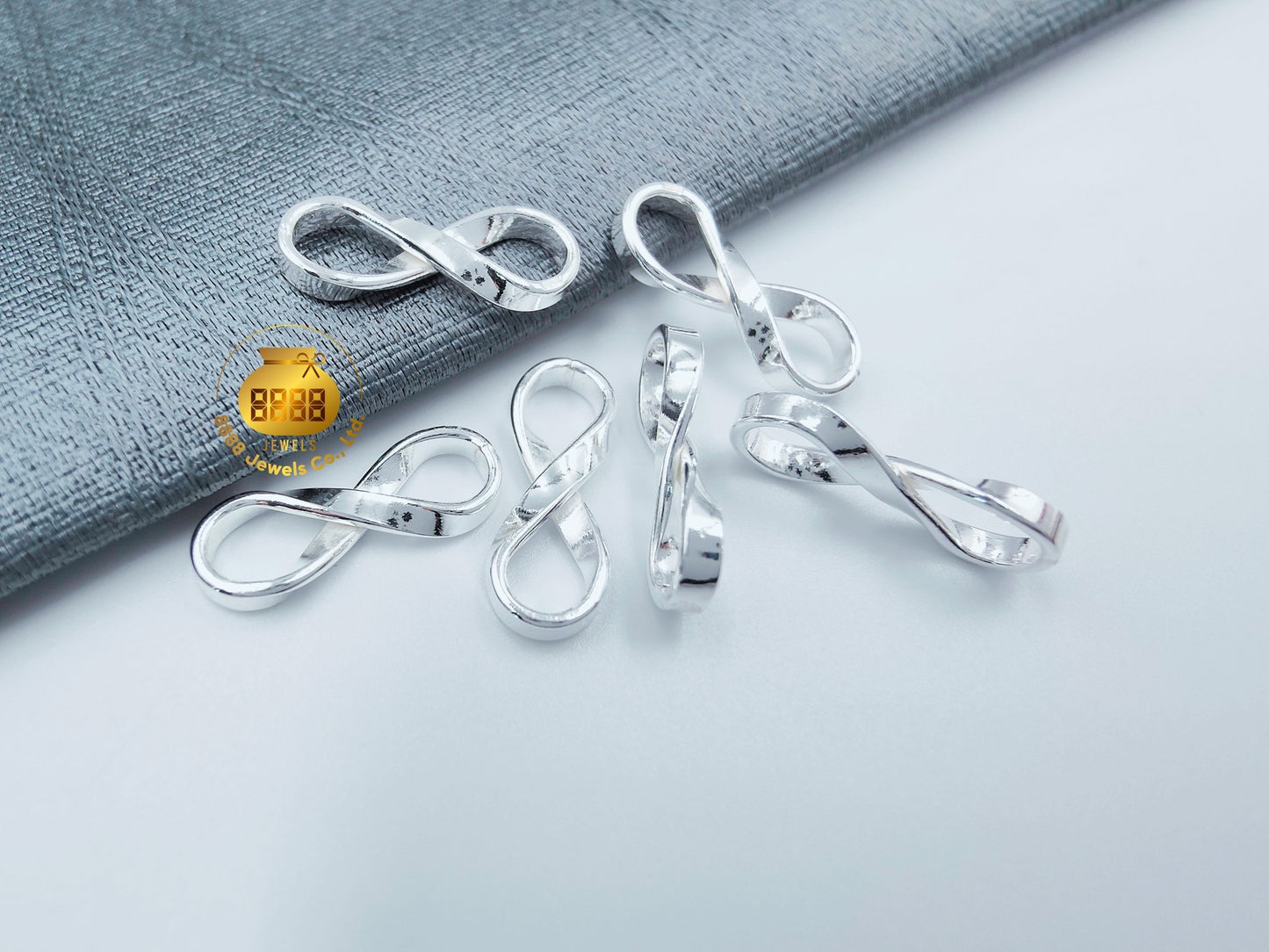 925 Sterling Silver Infinity Link
