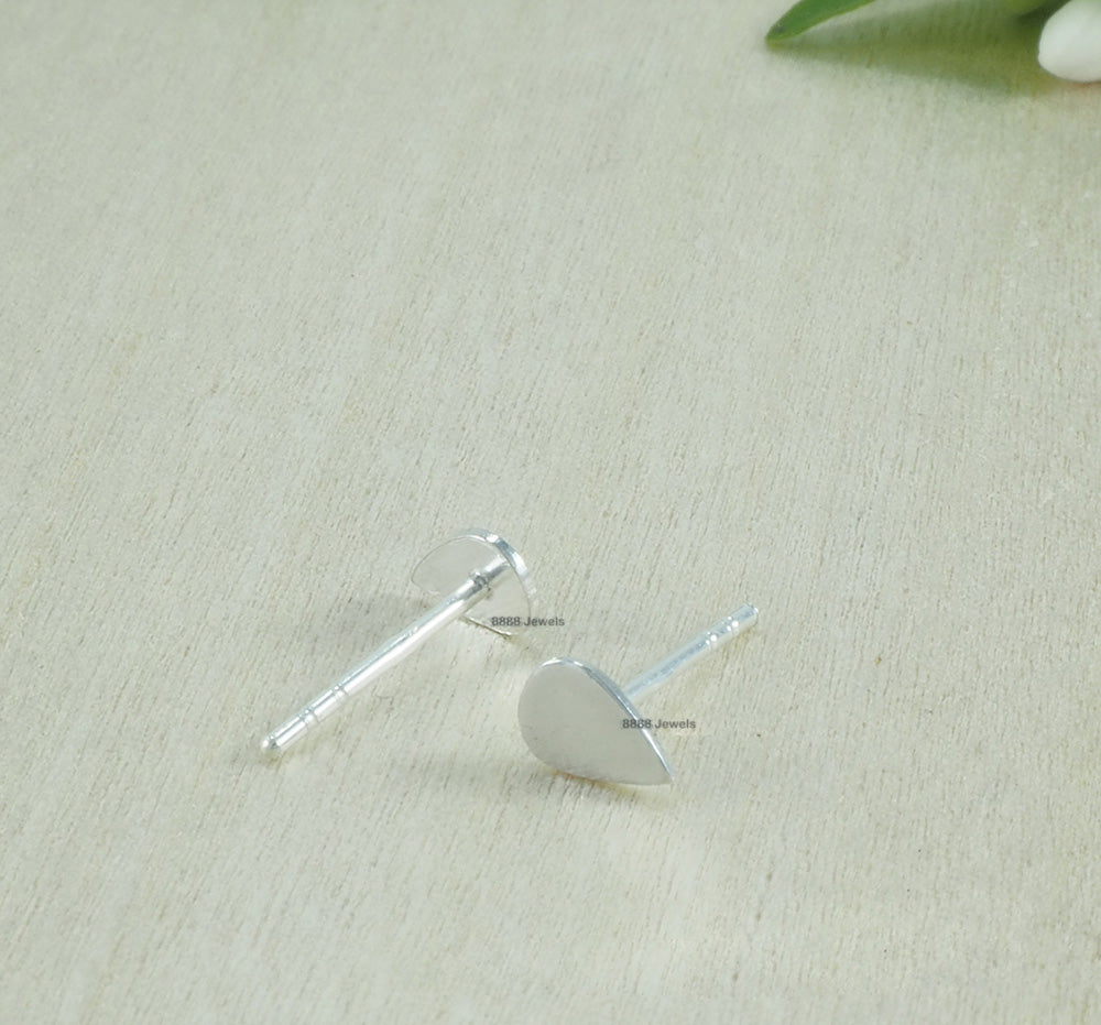 Teardrop Sterling Silver Earrings 01014