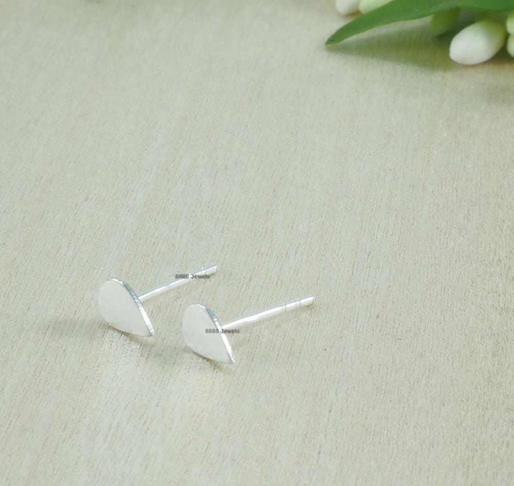 Teardrop Sterling Silver Earrings 01014