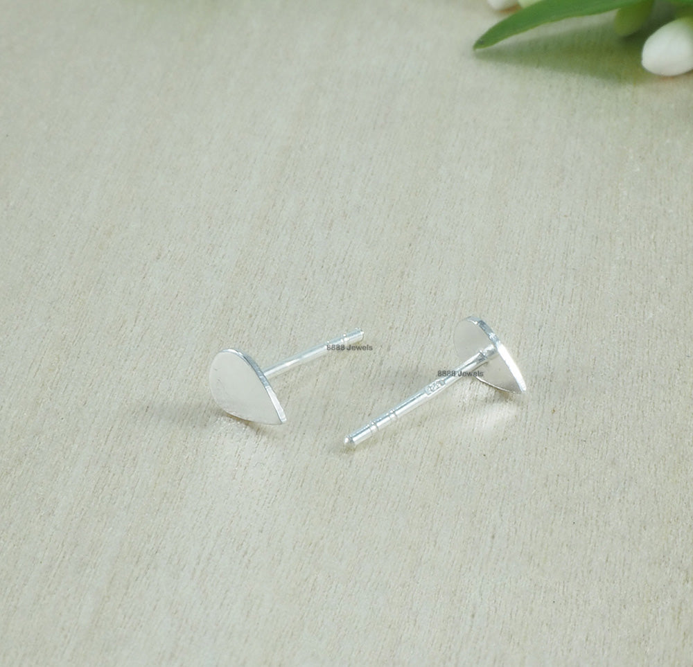 Teardrop Sterling Silver Earrings 01014