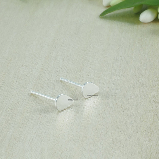Teardrop Sterling Silver Earrings 01014