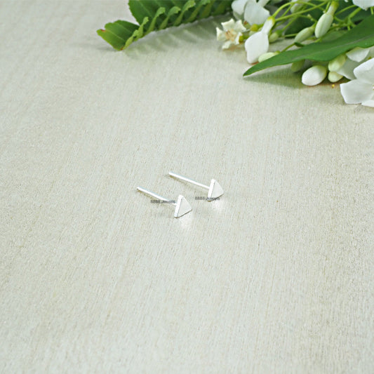 Triangle Sterling Silver Earrings 01015