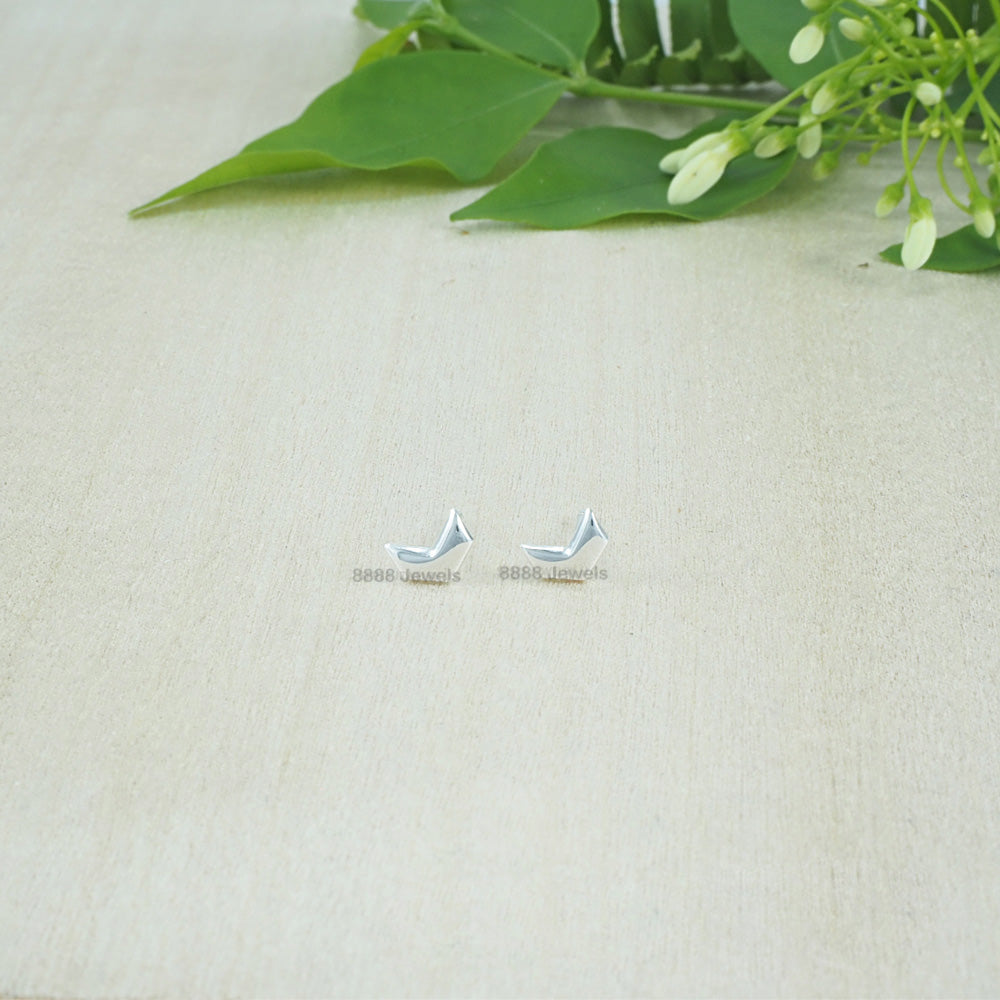 ChevronSterling Silver Earrings 01040
