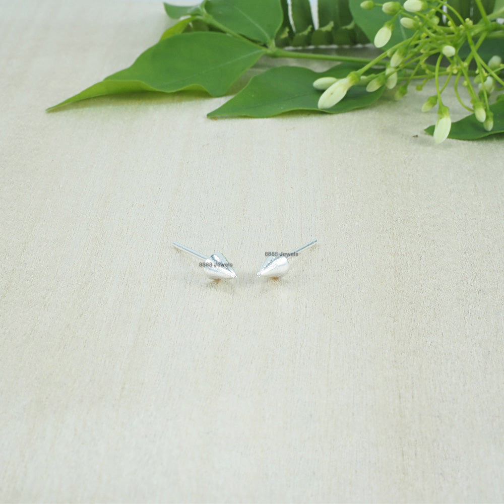 Spike Sterling Silver Earrings 01043