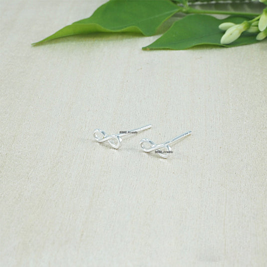 Infinity Sterling Silver Earrings 02014