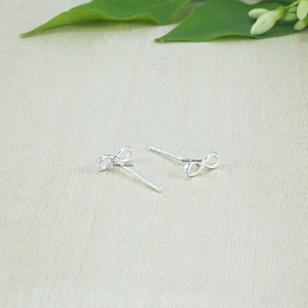 Infinity Sterling Silver Earrings 02014
