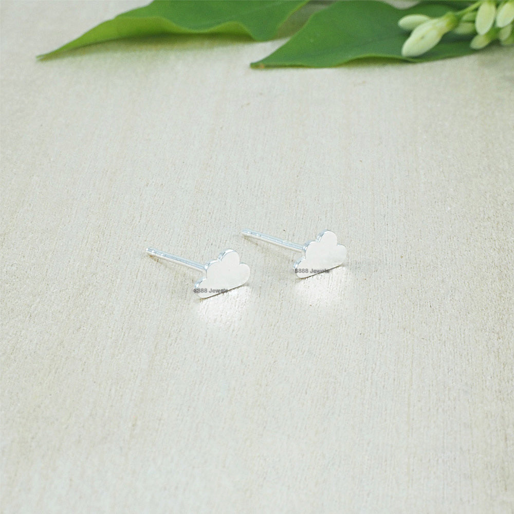 Cloud Sterling Silver Earrings 02015