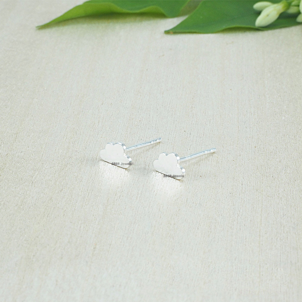 Cloud Sterling Silver Earrings 02015
