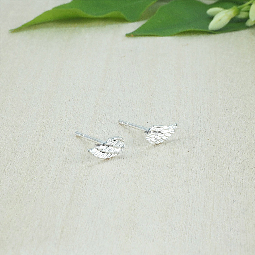 Angel Wing Sterling Silver Earrings 02017