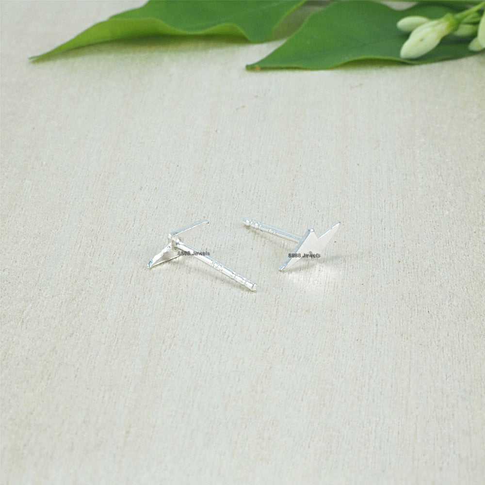 Lightning Sterling Silver Earrings 02018