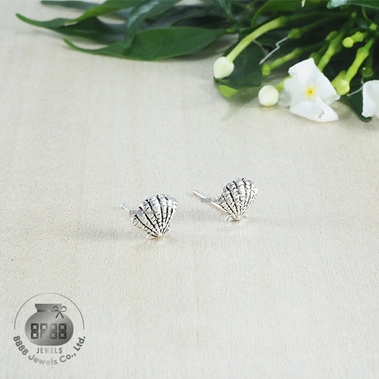 Shell Sterling Silver Earrings 03019