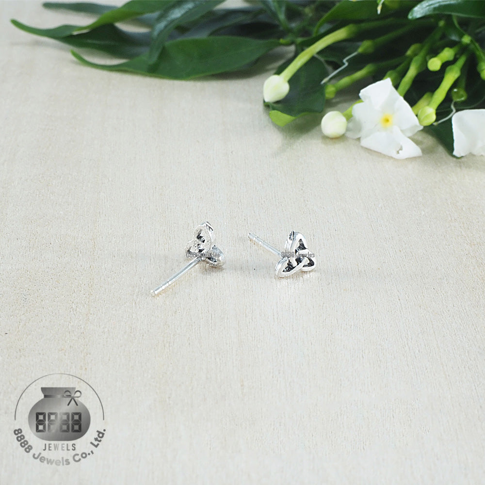 Celtic Sterling Silver Earrings 03021
