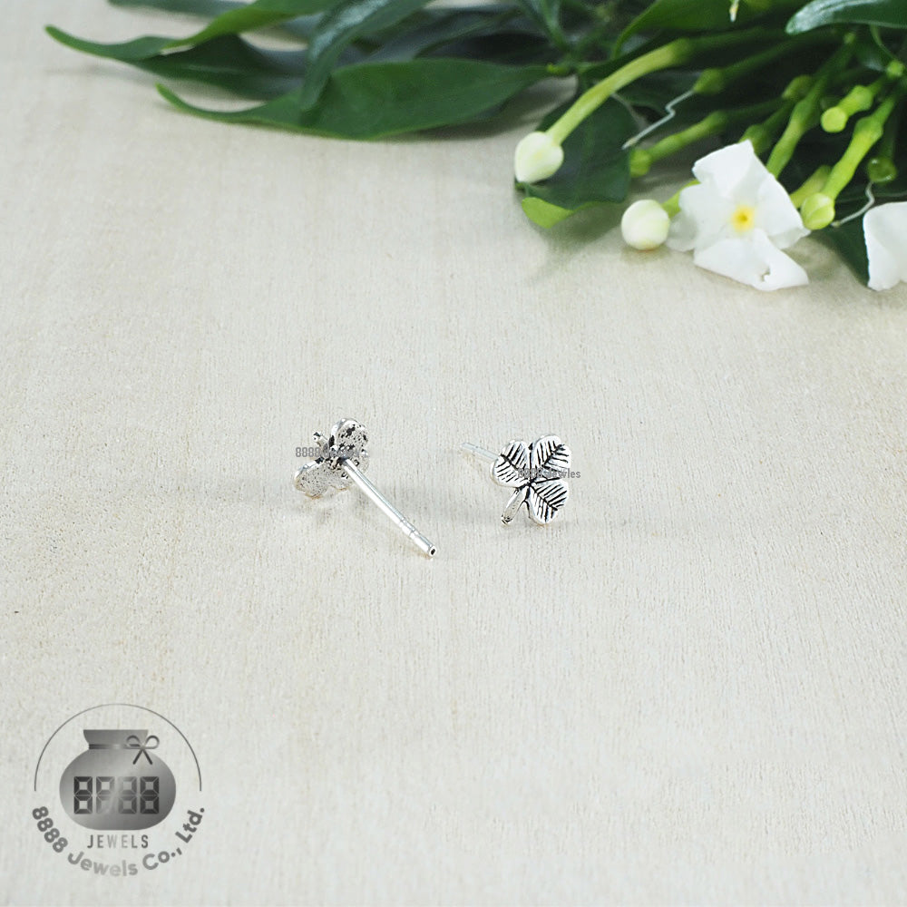 Clover Sterling Silver Earrings 03023