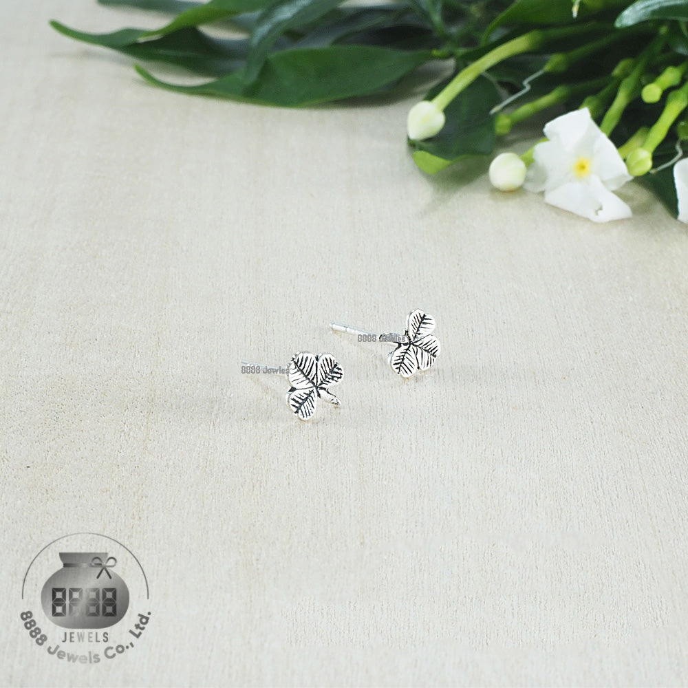 Clover Sterling Silver Earrings 03023
