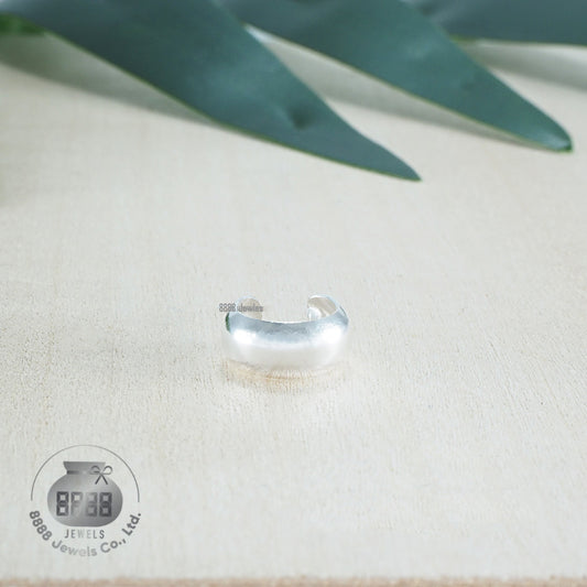 Plain Classic Sterling Silver Ear Cuff 051014