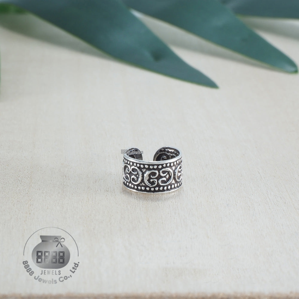 Pattern Sterling Silver Ear Cuff 052006
