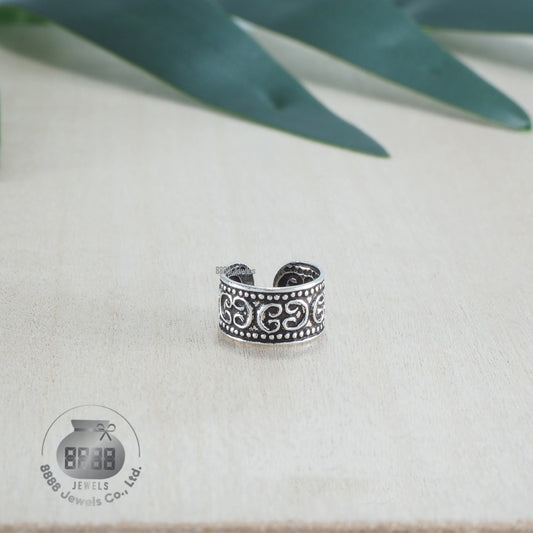Pattern Sterling Silver Ear Cuff 052006
