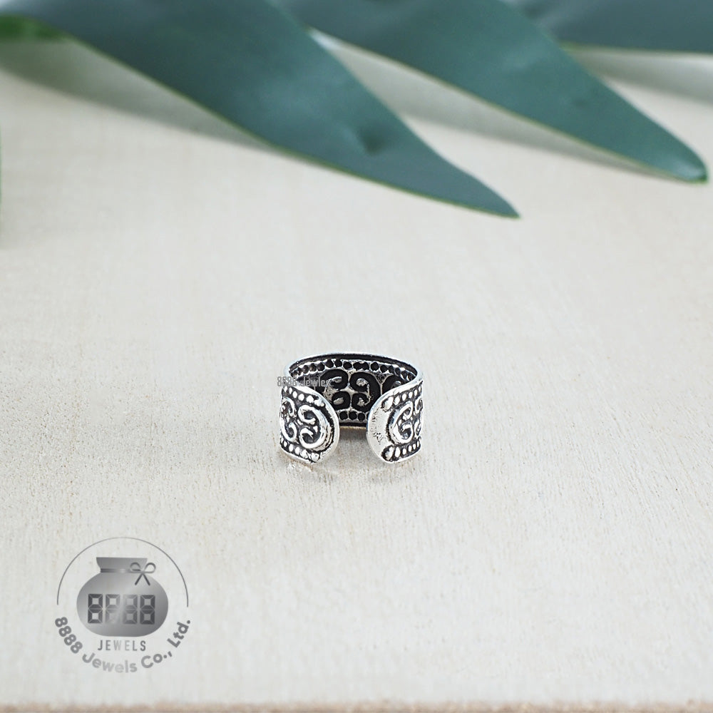 Pattern Sterling Silver Ear Cuff 052006