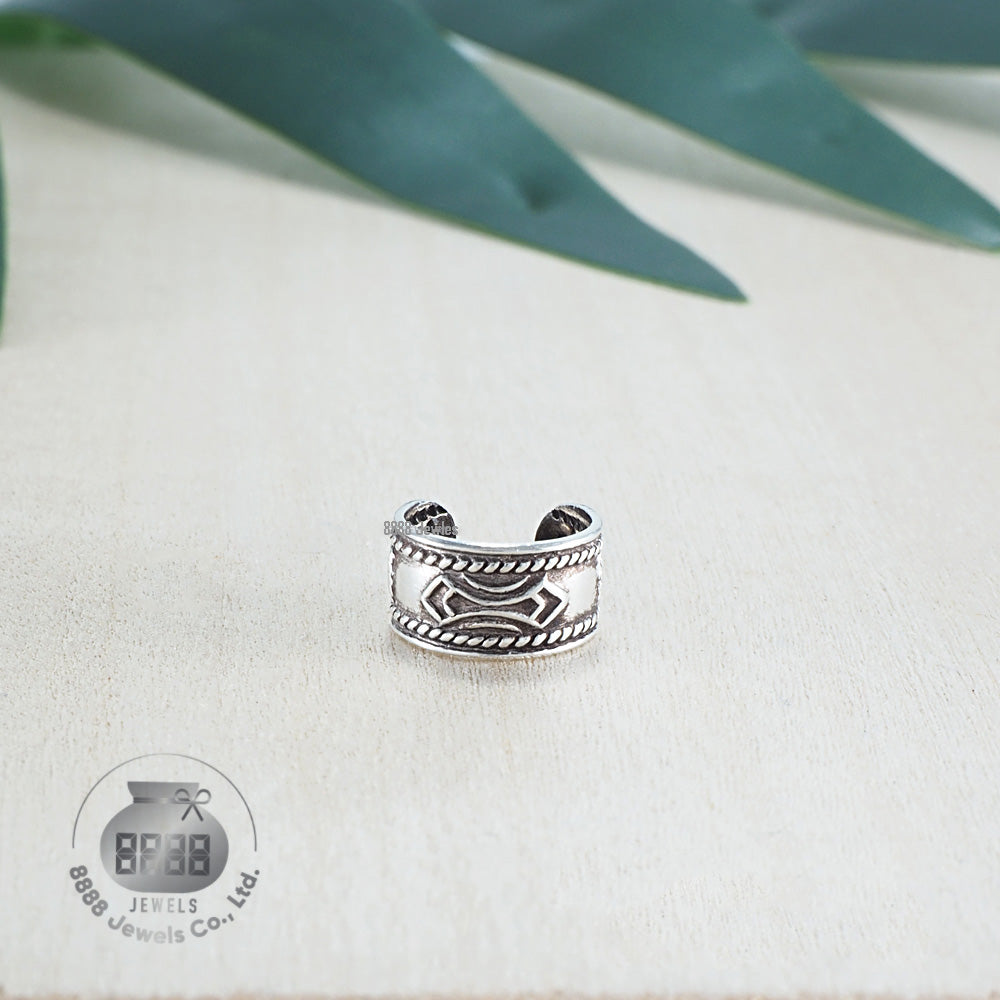 Pattern Sterling Silver Ear Cuff 052009