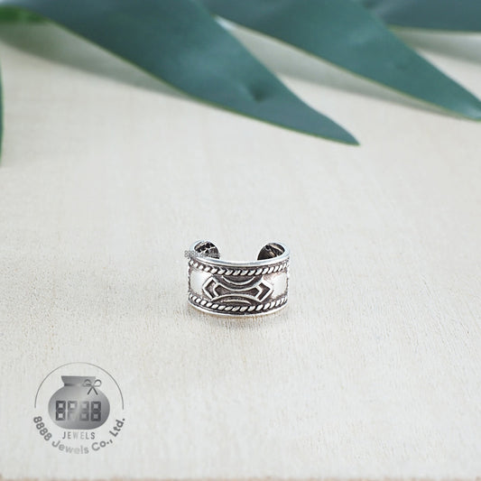 Pattern Sterling Silver Ear Cuff 052009