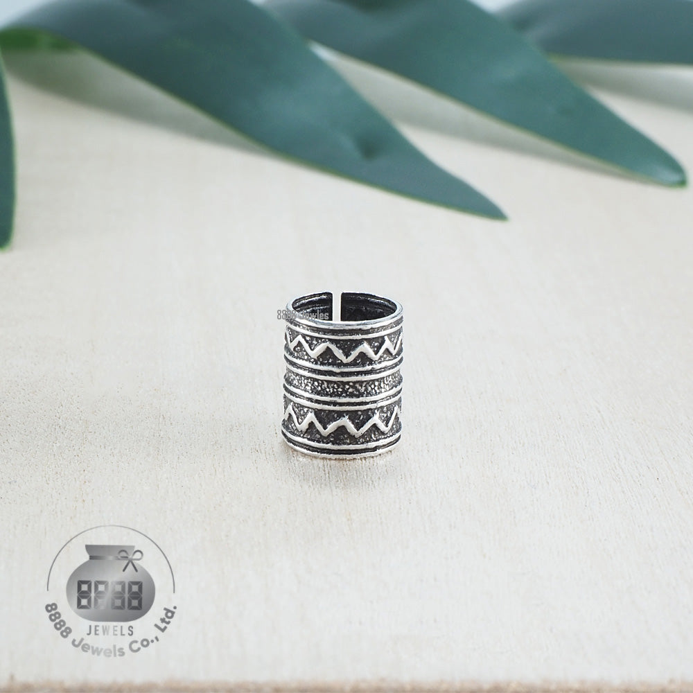 Pattern Sterling Silver Ear Cuff 052010