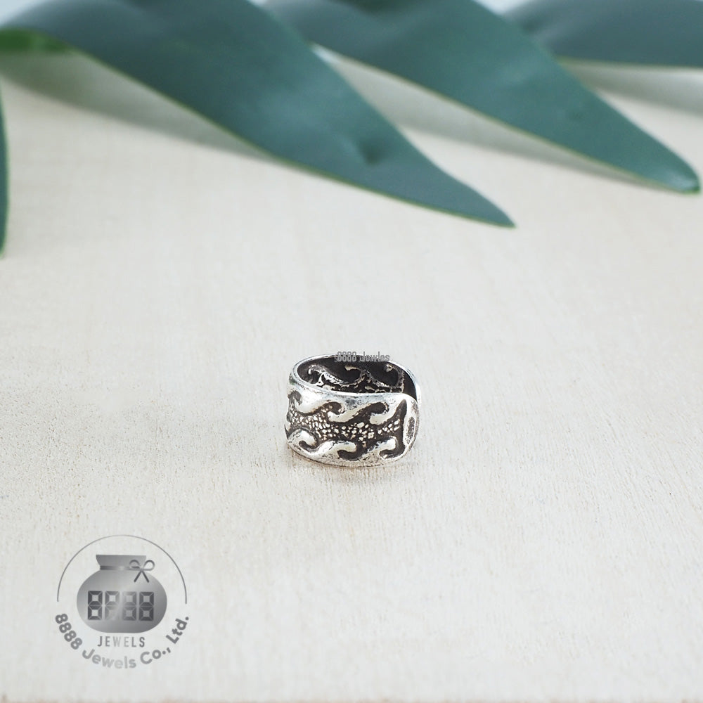 Wave Sterling Silver Ear Cuff 052011