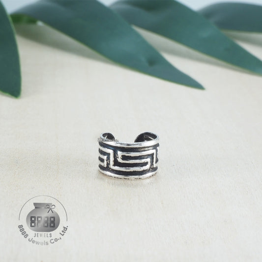 Pattern Sterling Silver Ear Cuff 052019