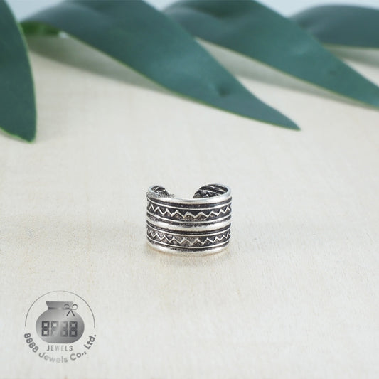 Pattern Sterling Silver Ear Cuff 052020