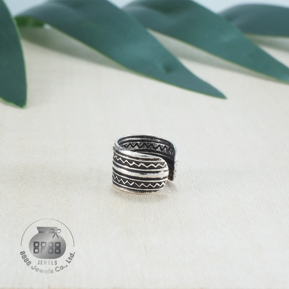 Pattern Sterling Silver Ear Cuff 052020