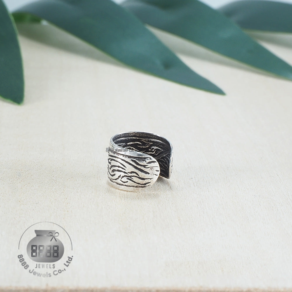 Pattern Sterling Silver Ear Cuff 052024