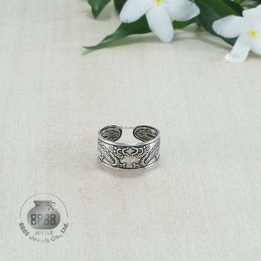 Dragon Sterling Silver Toe Ring 062001