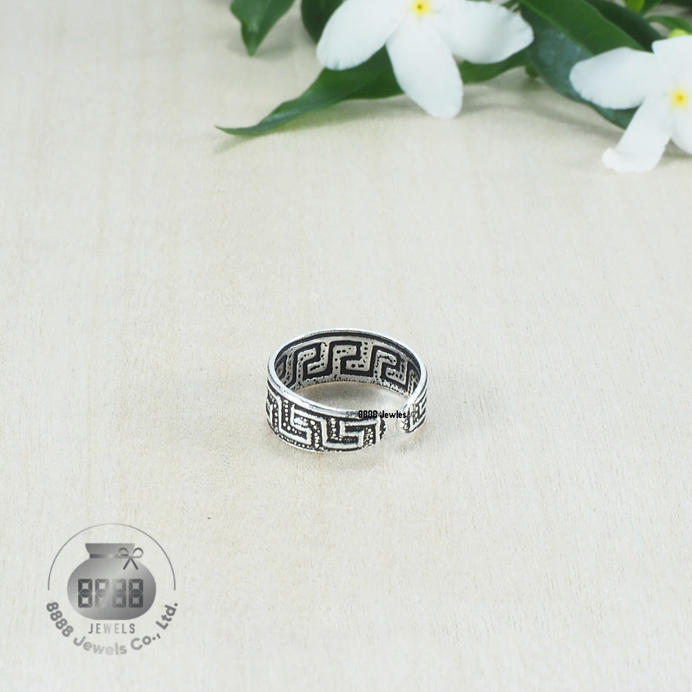 Great Wall Sterling Silver Toe Ring 062008