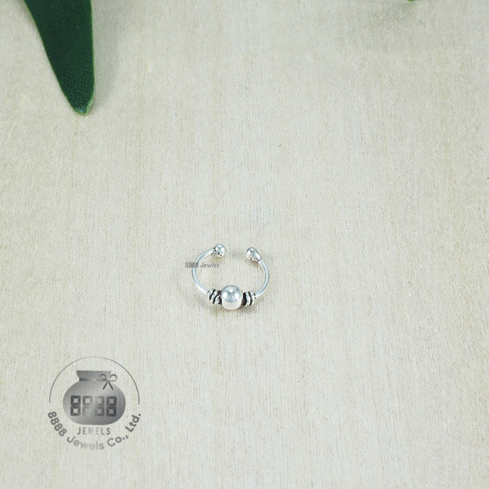 Bali Sterling Silver Nose Clip 07002