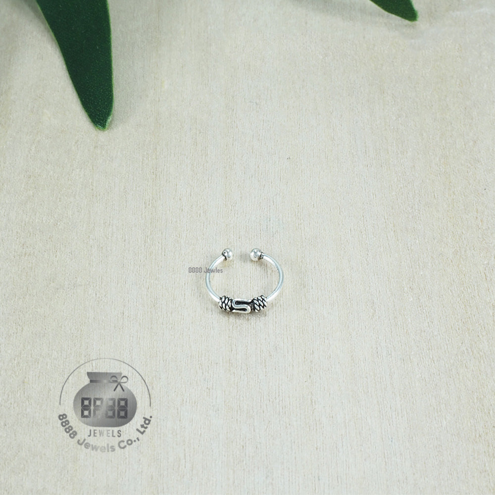 Bali Sterling Silver Nose Clip 07009