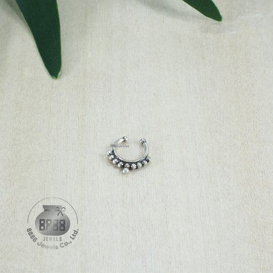 Bali Sterling Silver Nose Clip 07019