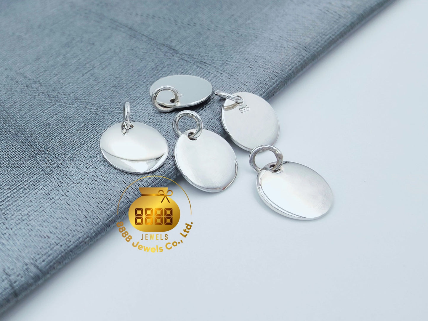 925 Sterling Silver Stamping Disc