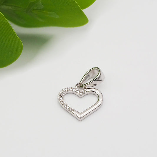 925 Sterling Silver Heart Pendant