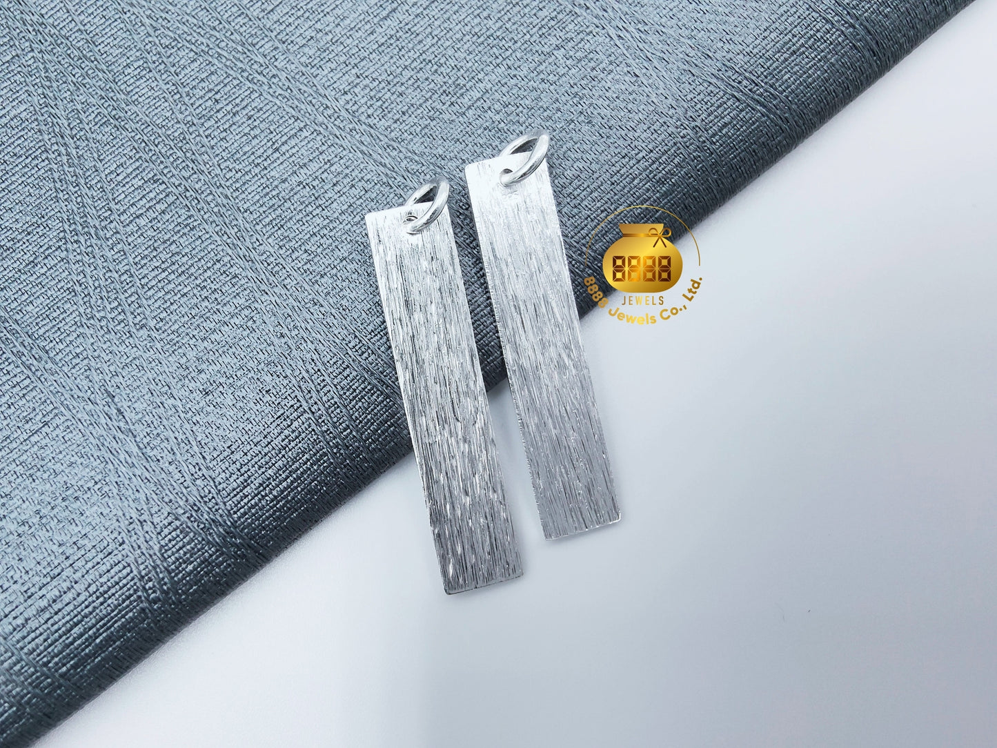 925 Sterling Silver Stamping Dog Tag