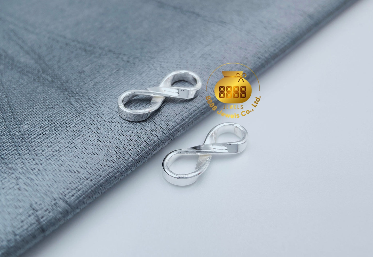 925 Sterling Silver Infinity Link