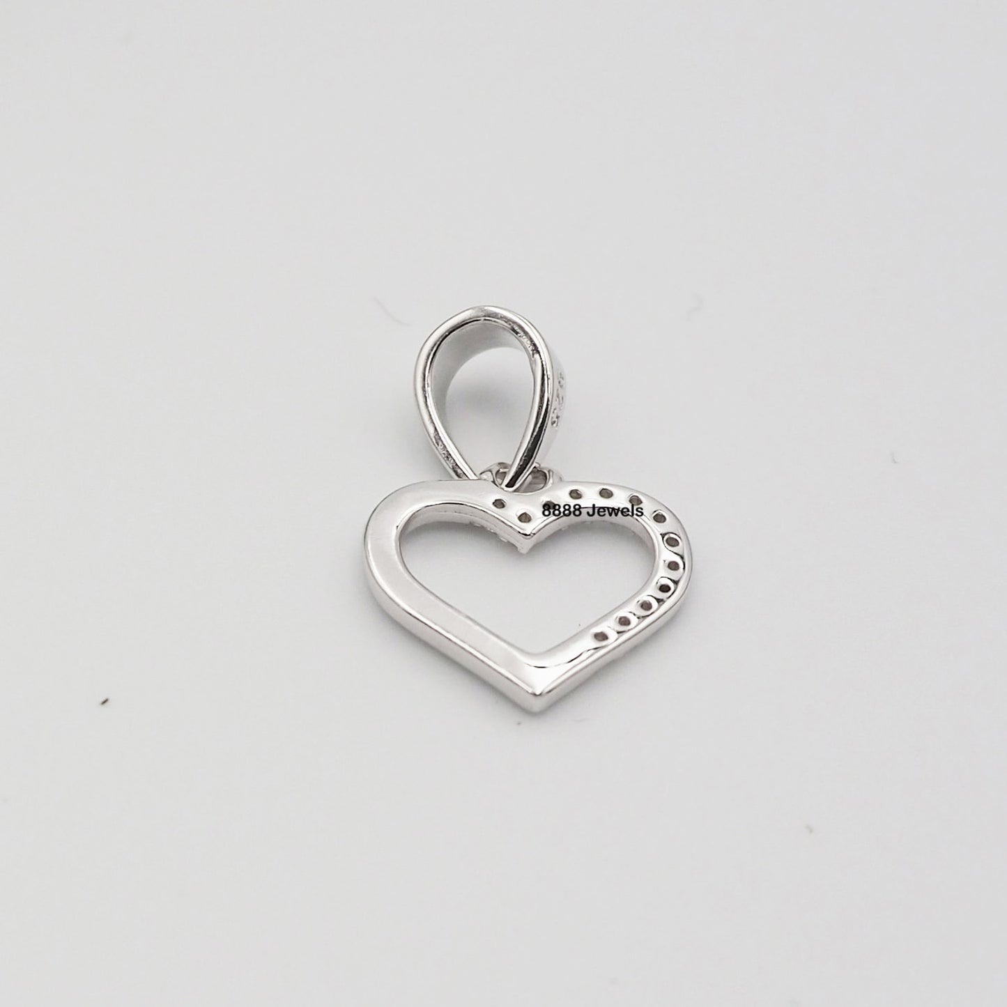 925 Sterling Silver Heart Pendant