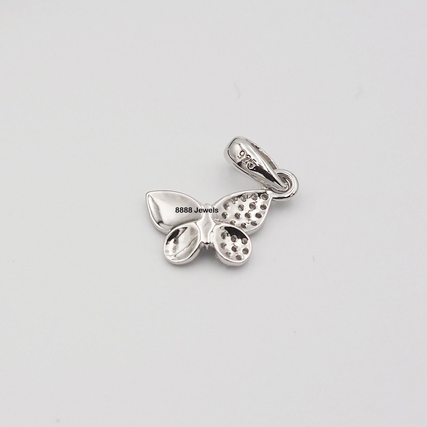 925 Sterling Silver Butterfly Pendant
