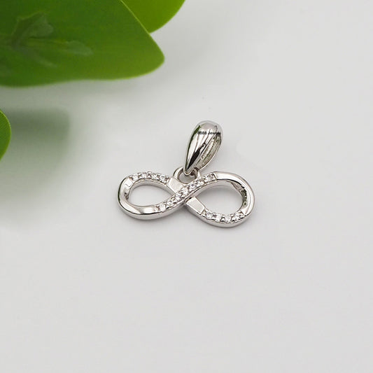 925 Sterling Silver Infinity Pendant