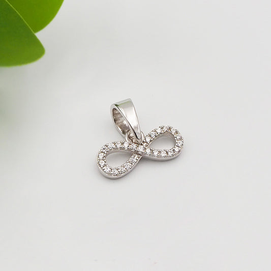 925 Sterling Silver Infinity Pendant